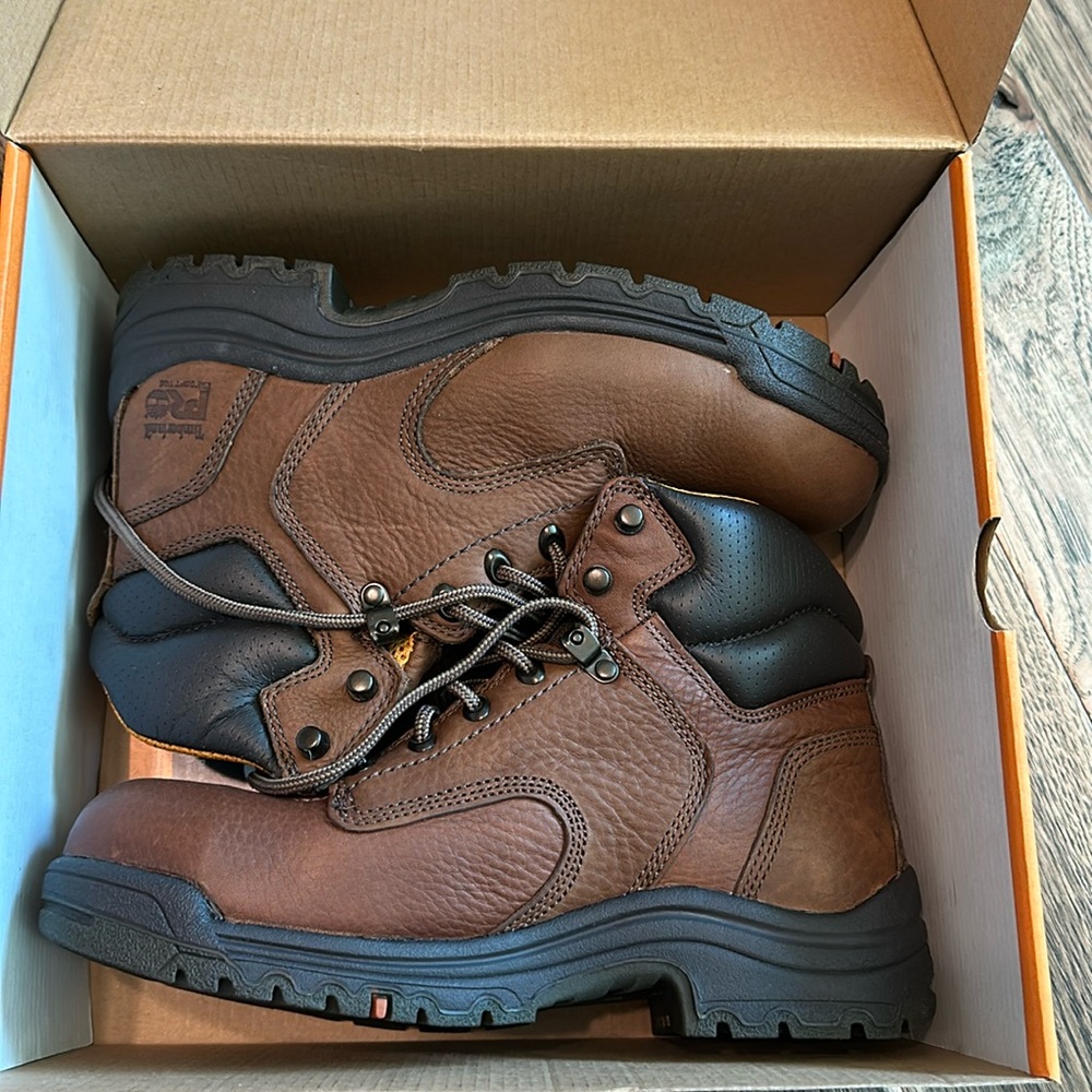 Steel toe Timberland pro